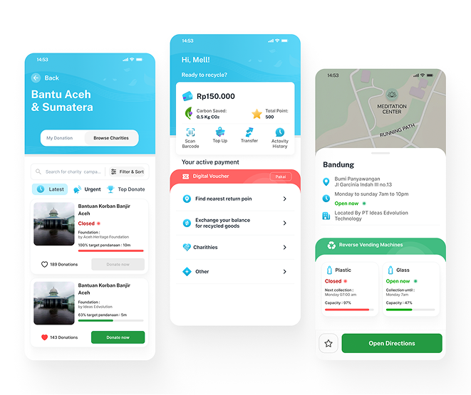 EcoCash App Mockup